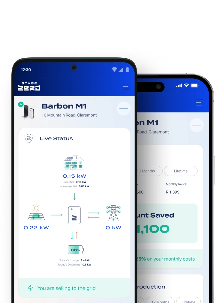 Mobile app <span>to easily monitor and manage your system.</span>